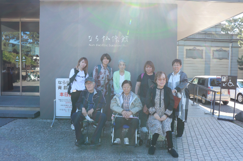 奈良県　東大寺　リハベル　日帰り旅行　日帰りツアー　日本の歴史　奈良空海　大人の遠足　車いすツアー　車いす介助　介護タクシー