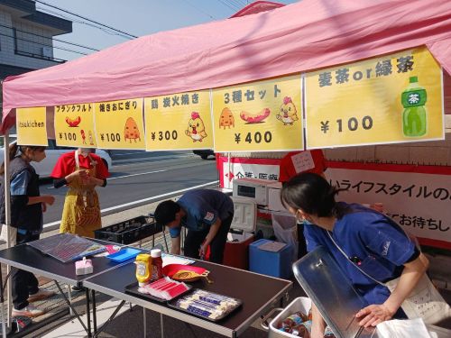 松田住宅クリニック　クリニック　マツダメディカルマーケット　メディカル　キッズ　フェスタ　フェス　春休み　地域　子ども　医療　命　イベント　車いす　松葉杖　体験　看護　聴診器　救急医療　救急　心肺蘇生　腹腔鏡手術