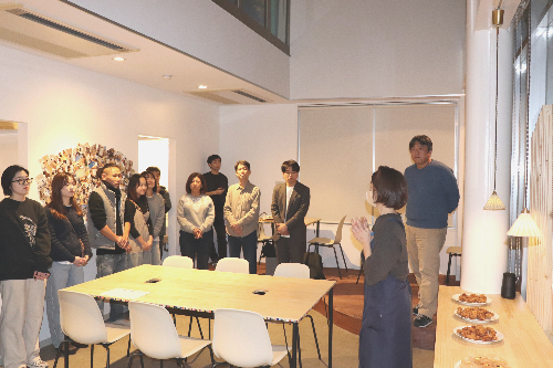 新しいカフェ　カフェオープン　内覧会　社内内覧会　繋がり　人とのつながり　建築学生　大阪府大東市